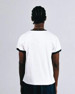 White Two Tone T-Shirt -Twojeys Sales Store 000509 014 VKNETA 1