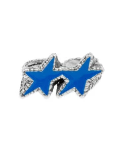 Blue Melted Stars Knuckle Ring -Twojeys Sales Store FT024 fd07460e 821b 4c76 8226 72c78e4aa468