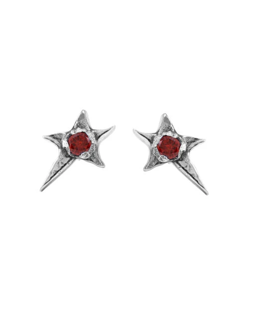Red Stone Studs 1 Red Stone Studs -Twojeys Sales Store FT032 aae29446 9aa5 40f0 9b13 6d45bcfd7a02