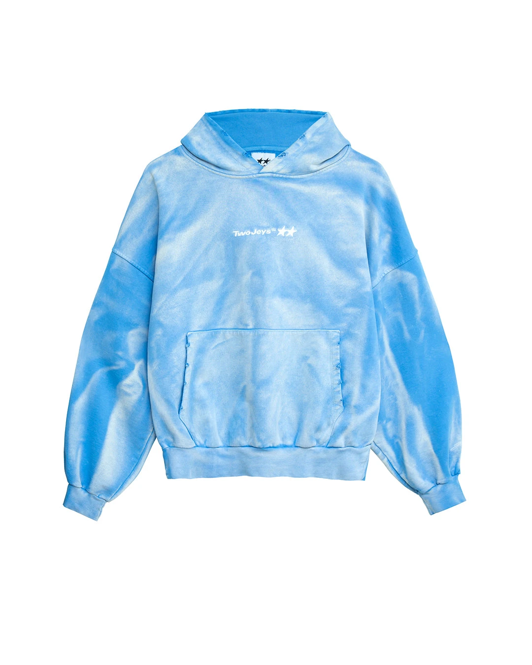 Sun Faded Blue Icon Hoodie 3 Sun Faded Blue Icon Hoodie