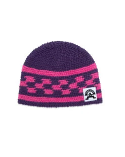 Knit Purple Beanie